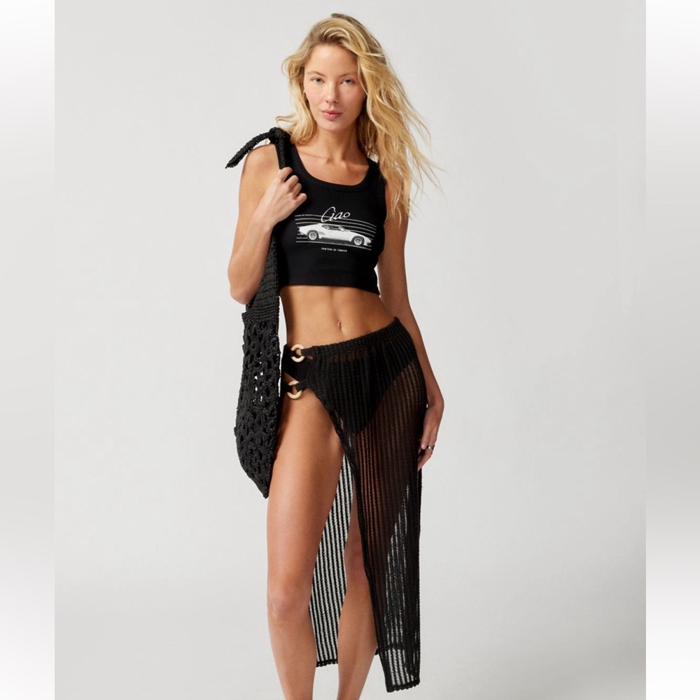 Urban Outfitters Ciao Ribbed Tank Top